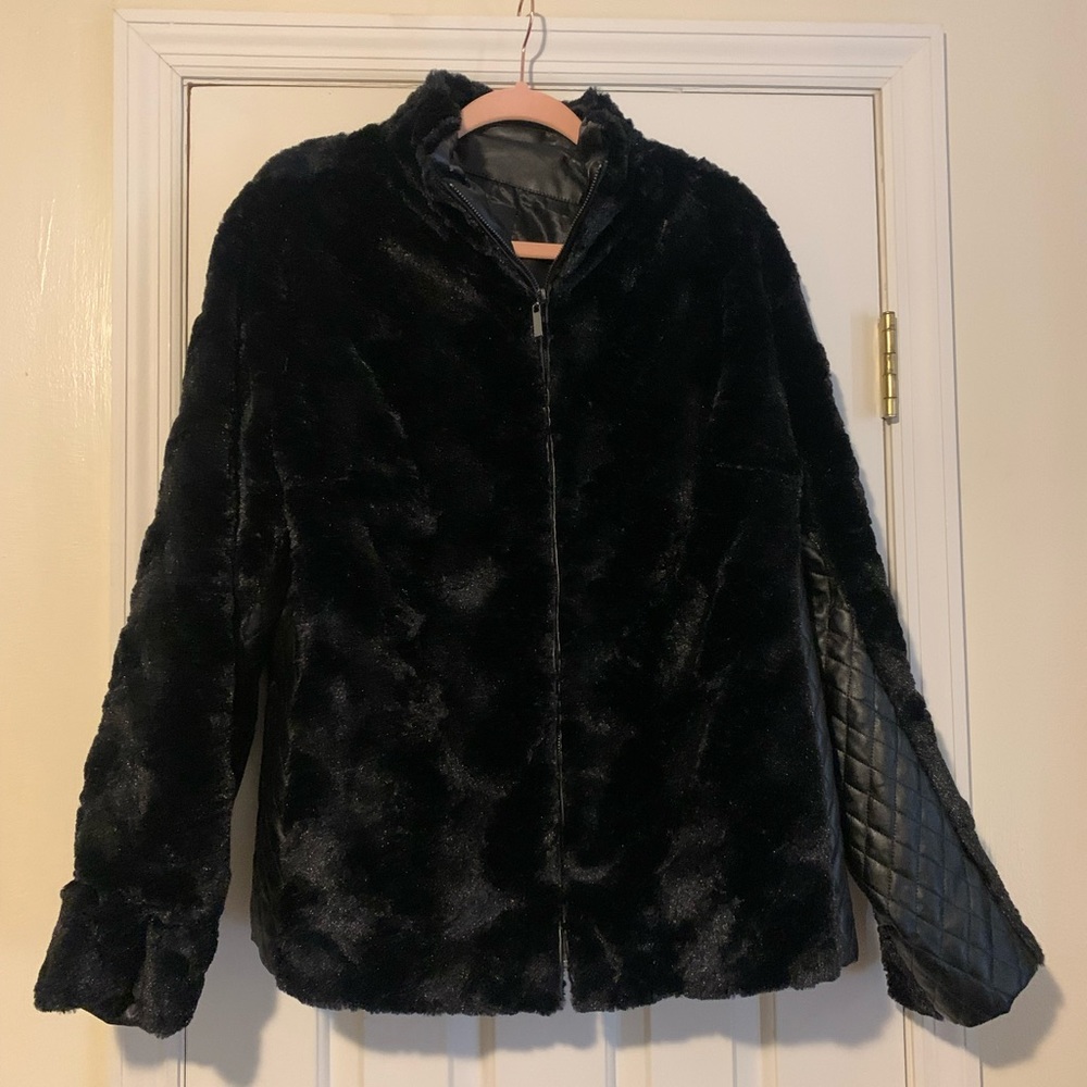 black coat